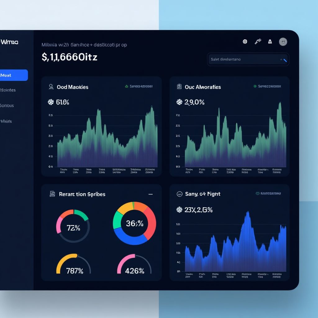 Panel de control financiero personalizado